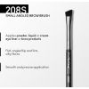 208 Συνθετική γωνιακή βούρτσα φρυδιών